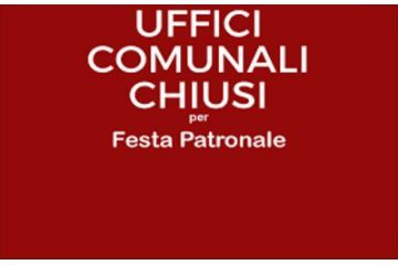 Chiusura uffici comunali 03.08.2026