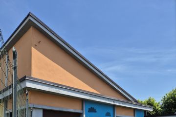 Esterno di una delle due aule della scuola dell'infanzia